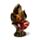 Rood & Goud Thaise Boeddha Zittende Lotus