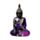 Paars & Zwart Thaise Boeddha Droom Meditatie
