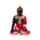 Rood, Zwart & Goud Thaise Boeddha Meditatie
