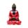 Rood, Zwart & Goud Thaise Boeddha Contemplatie
