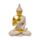 Zandsteen & Goud Effect Thaise Boeddha Meditatie