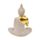 Zandsteen & Goud Effect Thaise Boeddha Meditatie