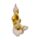 Zandsteen & Goud Effect Thaise Boeddha Meditatie