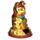 Goudkleurige Maneki Neko Gelukskat Solar Poppetje