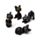 Lucky de Zwarte Kat  Charm in doosje