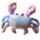 Krab Dierenknuffels Zanddieren  13cm