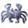 Krab Dierenknuffels Zanddieren  13cm