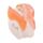 Foodiemals Zalm Sushi Haarklauwclip
