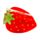 Foodiemals Aardbei Haarklauwclip