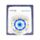 Bescherming Evil Eye Rond Haarklauwclip