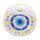 Bescherming Evil Eye Rond Haarklauwclip