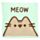 Pusheen de Kat Compacte Reishanddoek