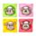 Kawaii Shaun het Schaap Compacte Reishanddoek