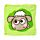 Kawaii Shaun het Schaap Compacte Reishanddoek