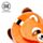 Relaxeazzz Pluche Rode Panda Rond Reiskussen & Slaapmasker