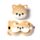 Relaxeazzz Pluche Shiba Inu Rond Reiskussen & Slaapmask
