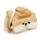 Relaxeazzz Pluche Shiba Inu Rond Reiskussen & Slaapmask
