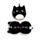 Relaxeazzz Feline Fine Rond Reiskussen & Slaapmasker
