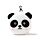 Relaxeazzz Panda Rond Reiskussen & Slaapmasker