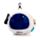 Relaxeazzz Ruimtevaart Rond Pluche Reiskussen & Slaapmasker