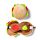Relaxeazzz Hamburger Rond Pluche Reiskussen & Slaapmasker