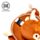 Relaxeazzz Pluche Highland Coo Koe Rond Reiskussen & Slaapmasker