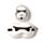 Relaxeazzz Pluche The Original Stormtrooper Rond Reiskussen & Slaapmasker