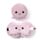 Relaxeazzz Pluche Octopus Rond Reiskussen & Slaapmasker