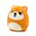 Pluche Squidglys Shuggs de Shiba Inu hond Adoramals Huisdieren