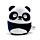 Pluche Squidglys Susu de Panda Adoramals Wilde Dierene Dieren