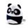 Pluche Squidglys Susu de Panda Adoramals Wilde Dierene Dieren