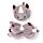Relaxeazzz Neushoorn Rond Reiskussen & Slaapmasker
