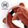 Relaxeazzz Adoramals Henry de Otter Rond Reiskussen & Slaapmasker
