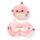 Relaxeazzz Adoramals Puff de Kogelvis Rond Reiskussen & Slaapmasker