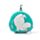 Relaxeazzz Moomin Rond Reiskussen & Slaapmasker