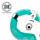 Relaxeazzz Moomin Rond Reiskussen & Slaapmasker