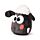 Pluche Squidgly Kawaii Shaun het Schaap
