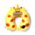 Relaxeazzz Raffi de Giraffe Adoramals Pluche Memory Foam Nekkussen