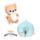 Swapseazzz Adoramals Shuggs de Shiba Inu  2-in-1 Pluche Reiskussen