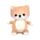 Swapseazzz Adoramals Shuggs de Shiba Inu  2-in-1 Pluche Reiskussen