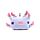 Relaxeazzz Minecraft Axolotl Rond Reiskussen & Slaapmasker