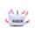 Relaxeazzz Minecraft Axolotl Rond Reiskussen & Slaapmasker