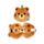 Relaxeazzz Mimi de Marmot Berg Dieren Reiskussen & Slaapmasker