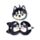 Relaxeazzz Luna de Husky Berg Dieren Reiskussen & Slaapmasker
