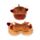 Relaxeazzz Highland Koe Reiskussen & Slaapmasker