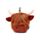 Relaxeazzz Highland Koe Reiskussen & Slaapmasker