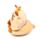 Hoodeazzz Duke de Capybara Memory Foam Reiskussen Capuchon