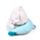 Hoodeazzz Adoramals Kiki de Parkiet  Memory Foam Reiskussen Capuchon