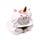 Hoodeazzz Adoracorns Astra de Eenhoorn Memory Foam Reiskussen Capuchon