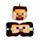 Relaxeazzz Minecraft Steve Reiskussen & Slaapmasker